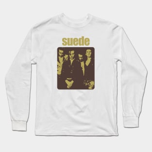 Suede Long Sleeve T-Shirt